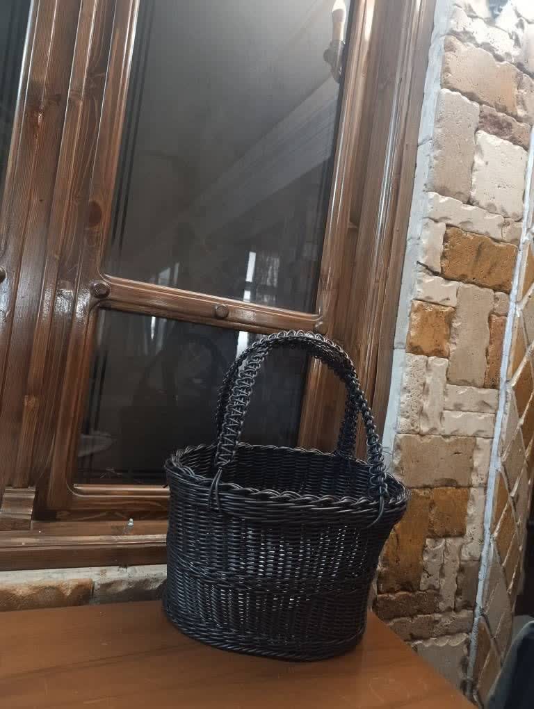 سبد حصیری پیک‌نیک